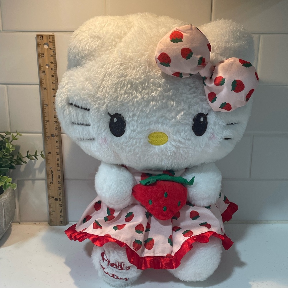 Sanrio Hello Kitty Strawberry Plush Toy
